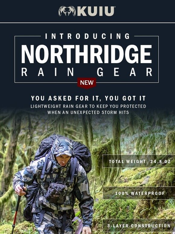 kuiu rain gear