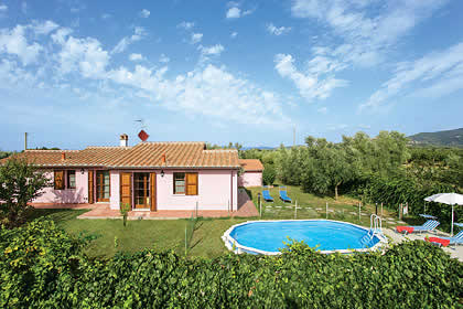 Villa La Casetta, Volterra in Tuscany
