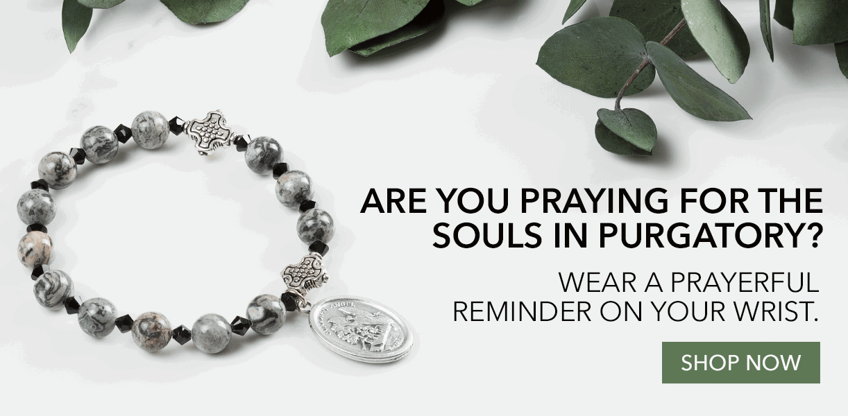 Holy Souls Rosary Bracelet