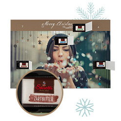 Fotowelt Adventskalender mit Schokolade
