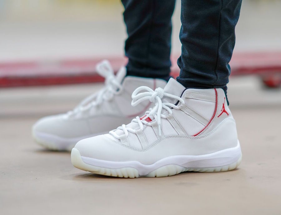 jordan 11 platinum tint box