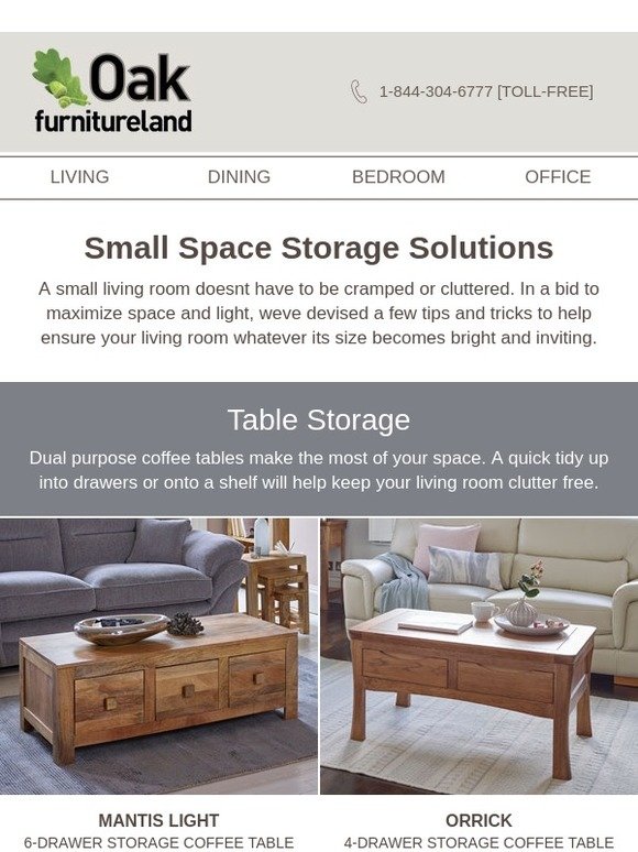 Small Space Storage Solutions