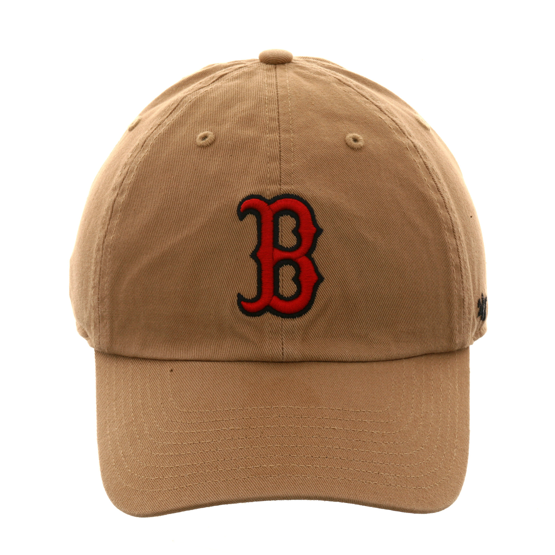 khaki red sox hat