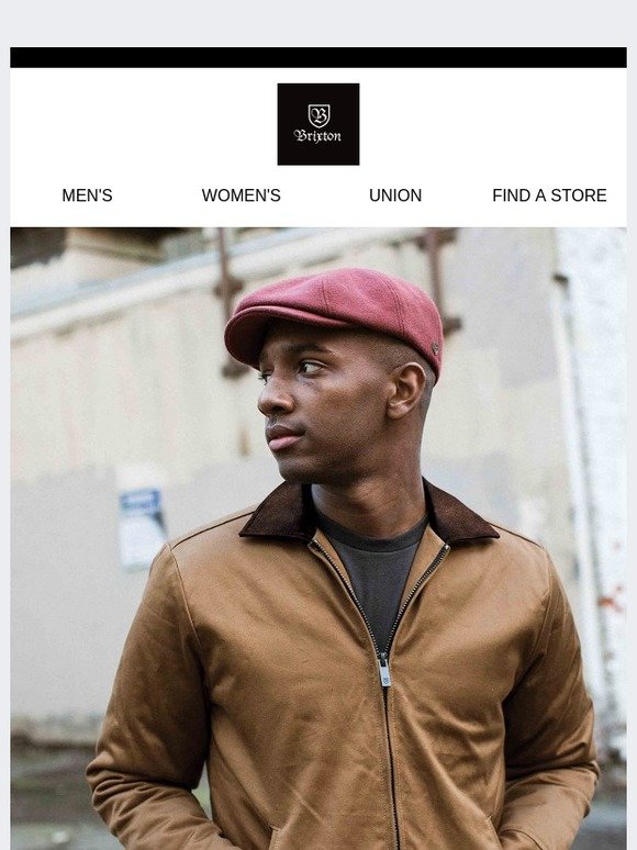 Veste En Cuir Brixton Salvador - Couleur Bark - Neuf Avec étiquettes