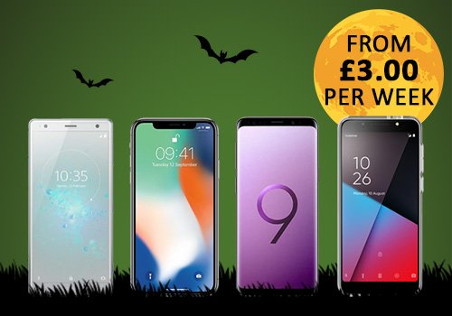 Mobiles from £3.00 per week
