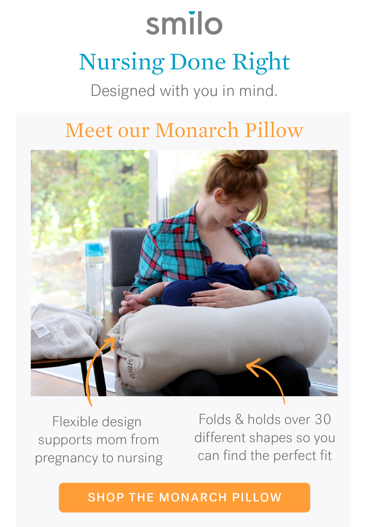 smilo nursing pillow