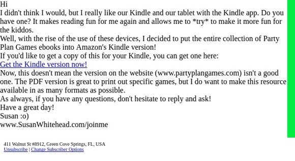 Do you want to party with your Kindle, -?