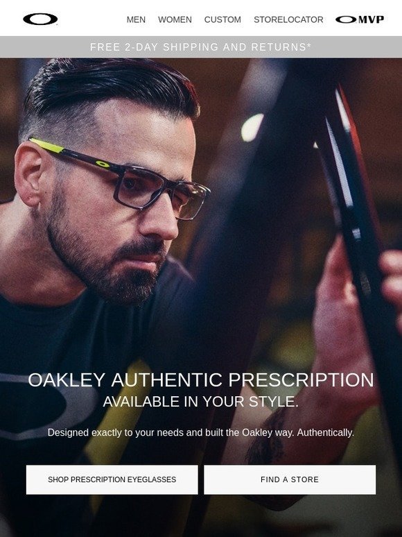 oakley authentic prescription lenses