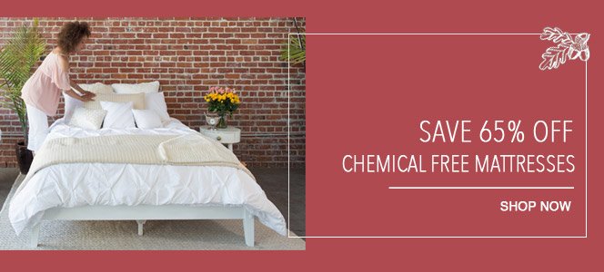 Chemical free mattresses