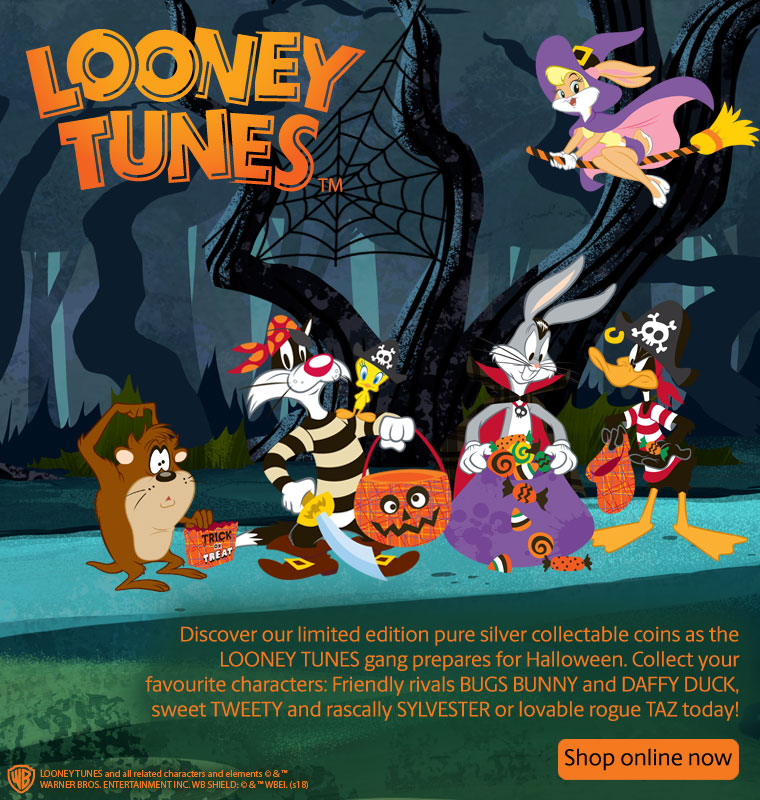 The Perth Mint: The Looney Tunes gang prepare for Halloween! | Milled