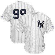 New York Yankees Aaron Judge White/Navy Flexbase Authentic Collection Men's  Majestic Jersey - White