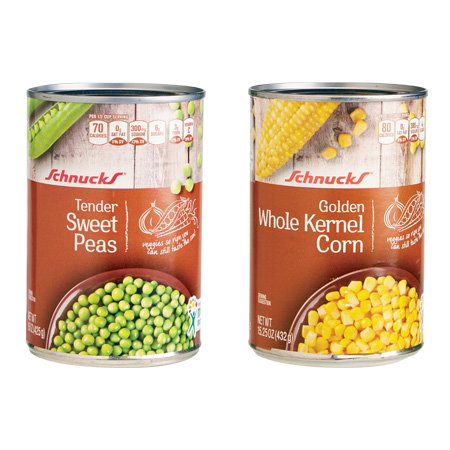 Schnucks Canned Vegetables