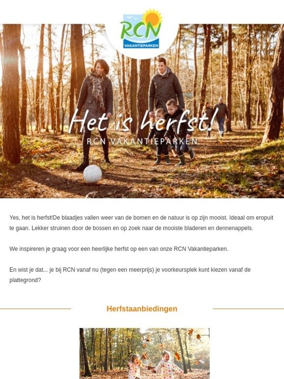 Voordelig eropuit in de herfst