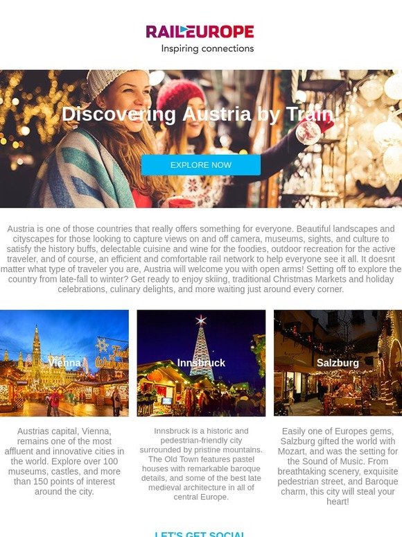 Immerse yourself in the magic of Austria this holiday season!