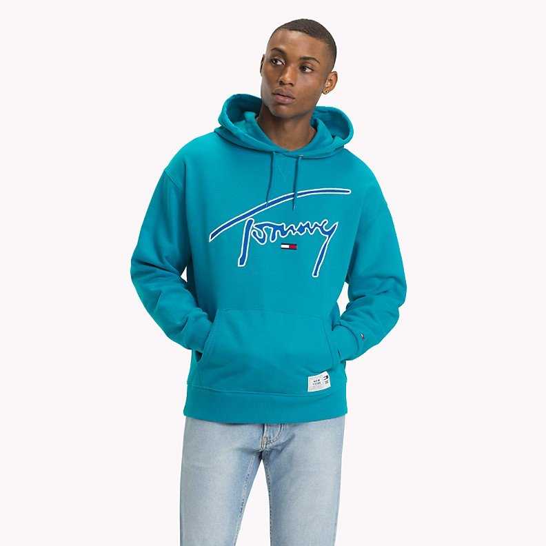 tommy jeans xplore signature hoodie