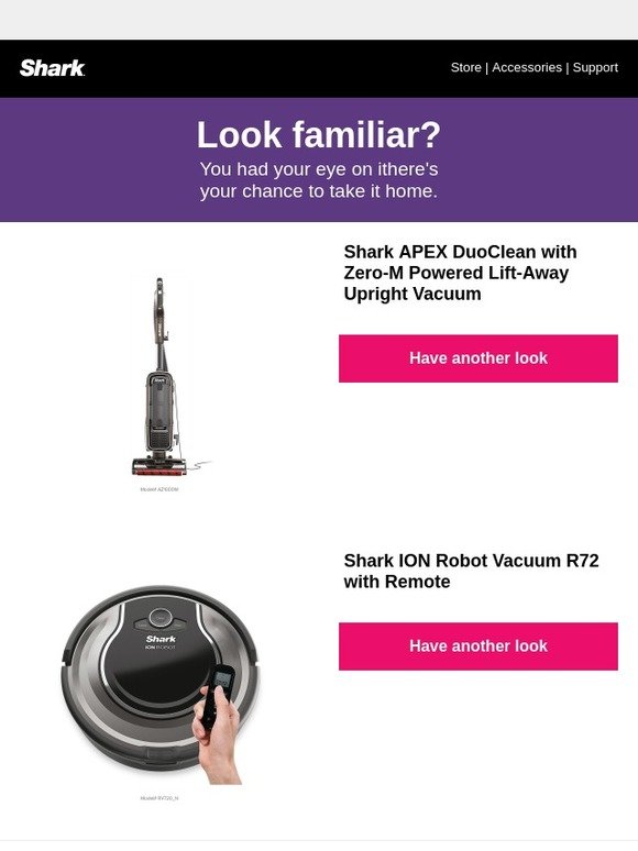 Sharkclean Look familiar? Milled