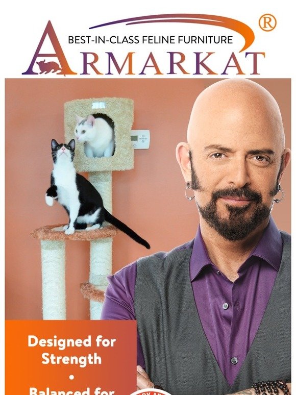 jackson galaxy The Only Cat Daddy Approved Cat Tree is... Milled