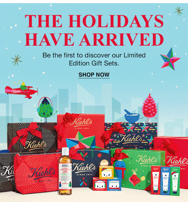 THE HOLIDAYS HAVE ARRIVED - Be the first to discover our Limited Edition Gift Sets. - SHOP NOW
