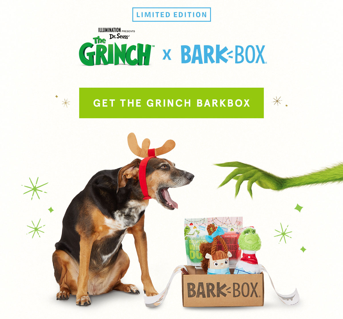 Grinch barkbox toy sale