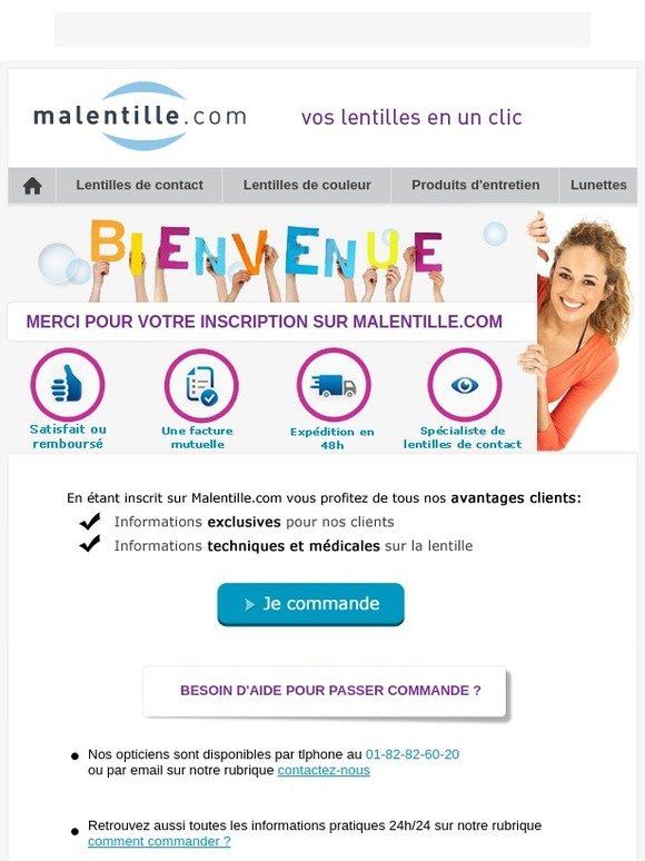 ★ Nouvel inscrit : vos avantages !