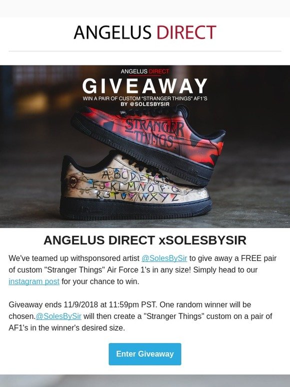 air force 1 custom stranger things