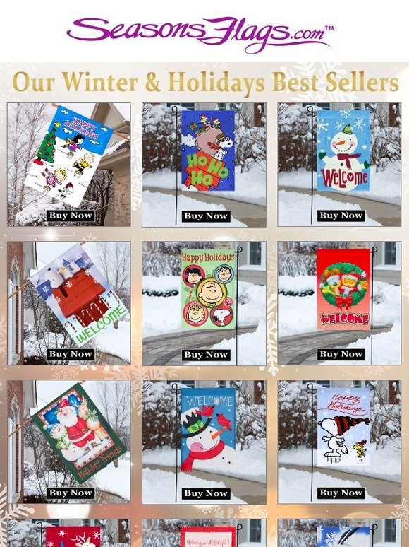 Our Winter & Holidays Best Sellers!