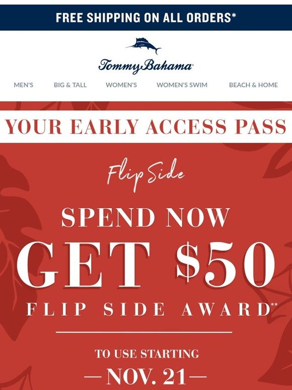 tommy bahama flip side