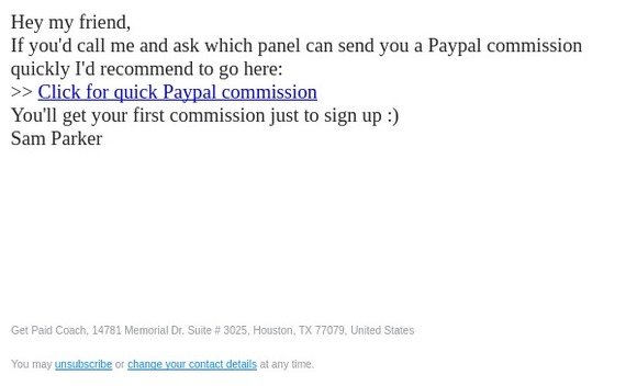 Your call for Paypal reward