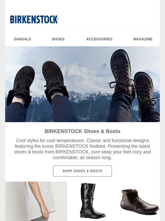 birkenstock shoes and boots