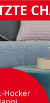 Samt-Hocker Hanni
