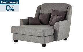 Sessel grau - Stoff Lisbeth