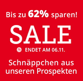 Bis zu 62% sparen