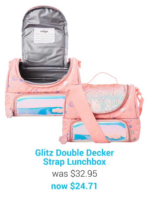 smiggle glitz lunchbox