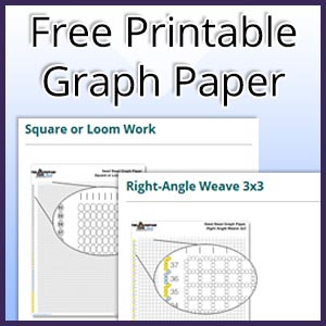 Free Printable Seed Bead Graph Paper