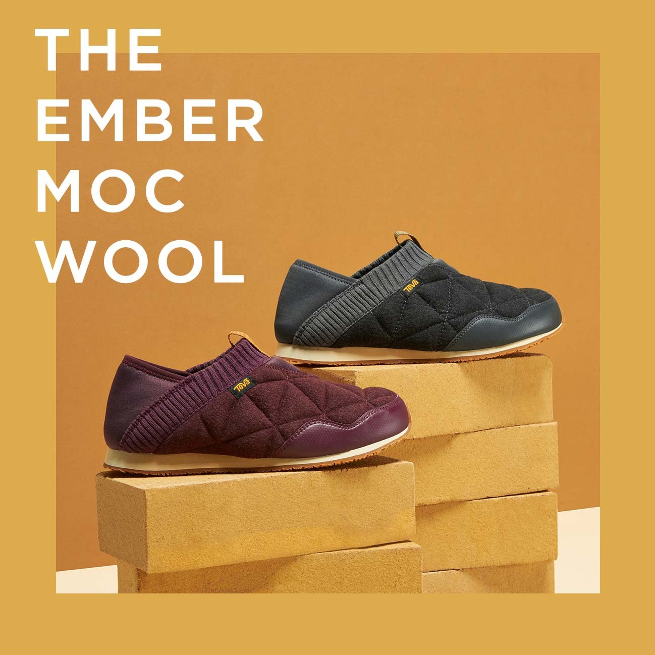 Teva: Just In: Ember Moc in Wool | Milled