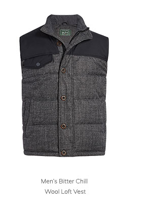 Woolrich New Men s Vests Warmth Without Bulk Milled