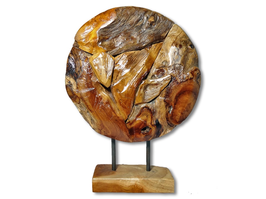 Aufsteller Wurzelholz Stücke 40cm