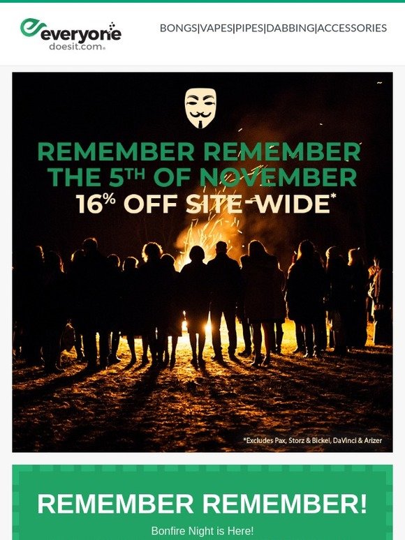 🎆🎆  Remember Remember!  🎆🎆