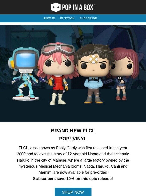 flcl pop vinyl