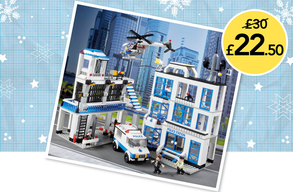 Wilko lego police discount station