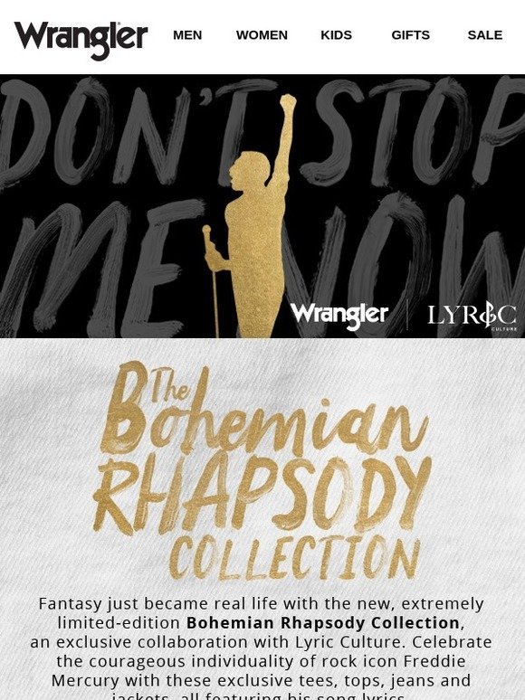 Wrangler: Introducing: The Bohemian Rhapsody Collection | Milled