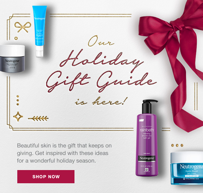 Neutrogena SkinID: Holiday Gift Guide is here! | Milled