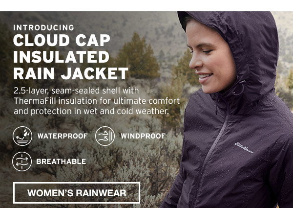 Introducing Cloud Cap Insulated Rain 