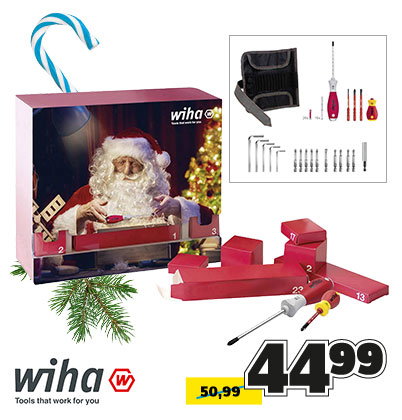 Wiha Tools Advent Calendar 2018 44,99 instead of 50,99