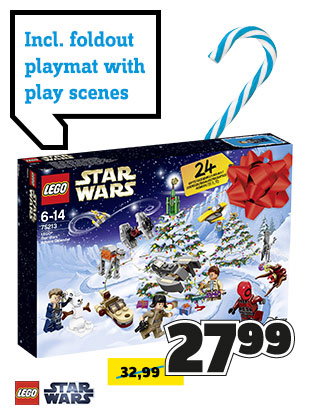 LEGO® STAR WARS™ Advent calendar 27,99 instead of 32,99