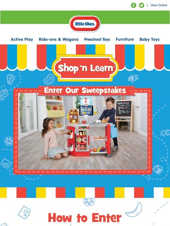 Little Tikes Win 1 of 5 Shop 'n Learn Smart Checkouts! Milled