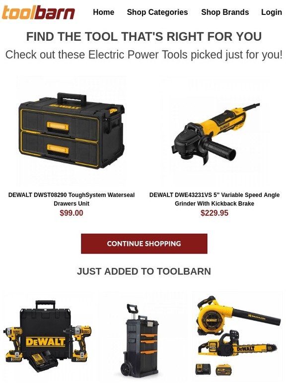 DeWalt DWST08290 ToughSystem Drawers