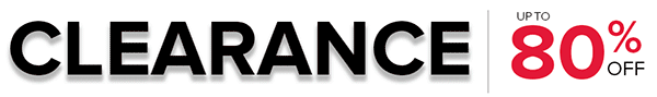 Clearance - up to 80% Off!