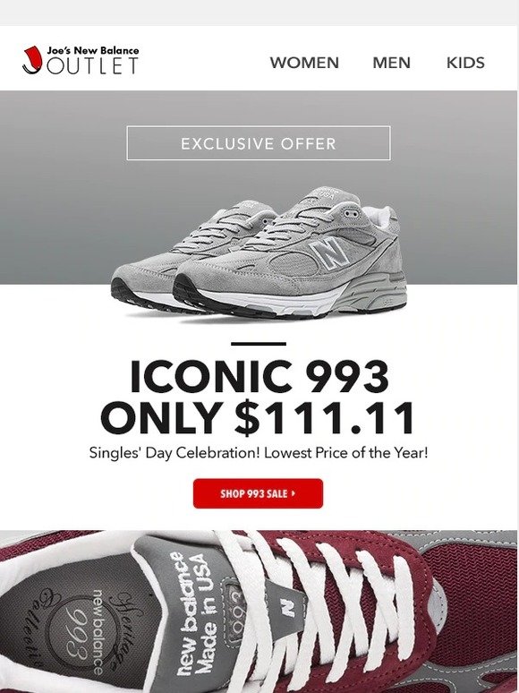joes new balance 993
