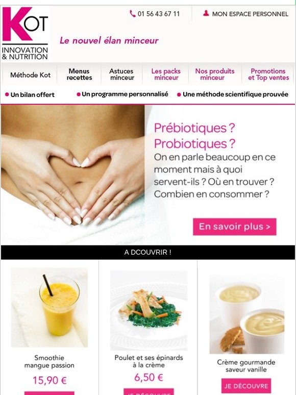 Tout sur les prébiotiques et les probiotiques
